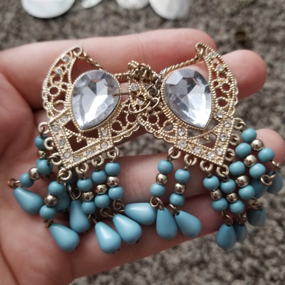 Turquoise earrings